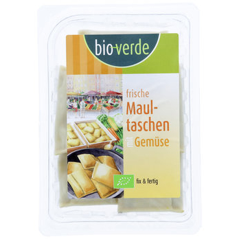 Maultaschen mit Gemüsefüllung