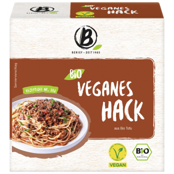 Veganes Hack aus Tofu