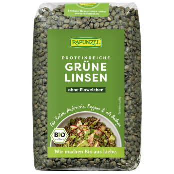 Linsen grün