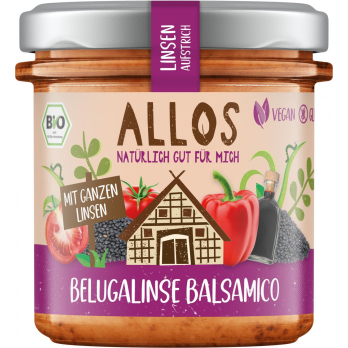 Linsen Aufstrich Belugalinse Balsamico