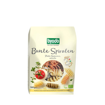 Bunte Spiralen