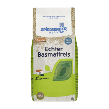 Basmatireis, natur Vollkorn