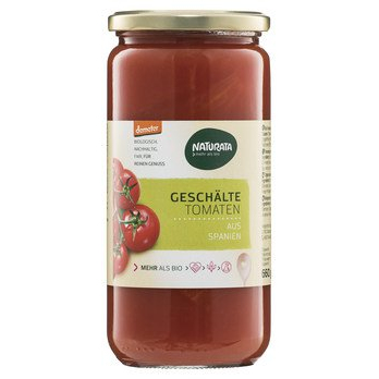 Tomaten geschält im Glas