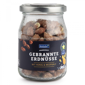 b*Erdnüsse gebrannt mit Honig & Salz 125g