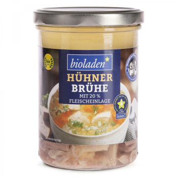 Hühnerbrühe mit Einlage