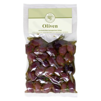 Griech. Kalamata Oliven ohne Stein, mariniert