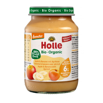 Baby Gläschen Apfel Banane Aprikose