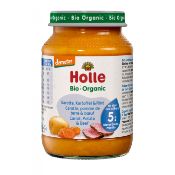 Baby Gläschen Karotten Kartoffeln Rind