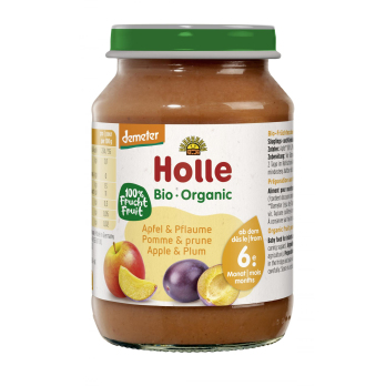 Baby Gläschen Apfel Pflaume