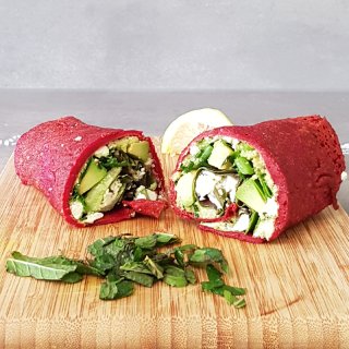 Rote-Bete-Wraps