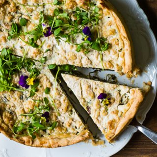 Wildkräuter-Quiche