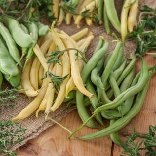 Rindfleisch mit grünen Bohnen