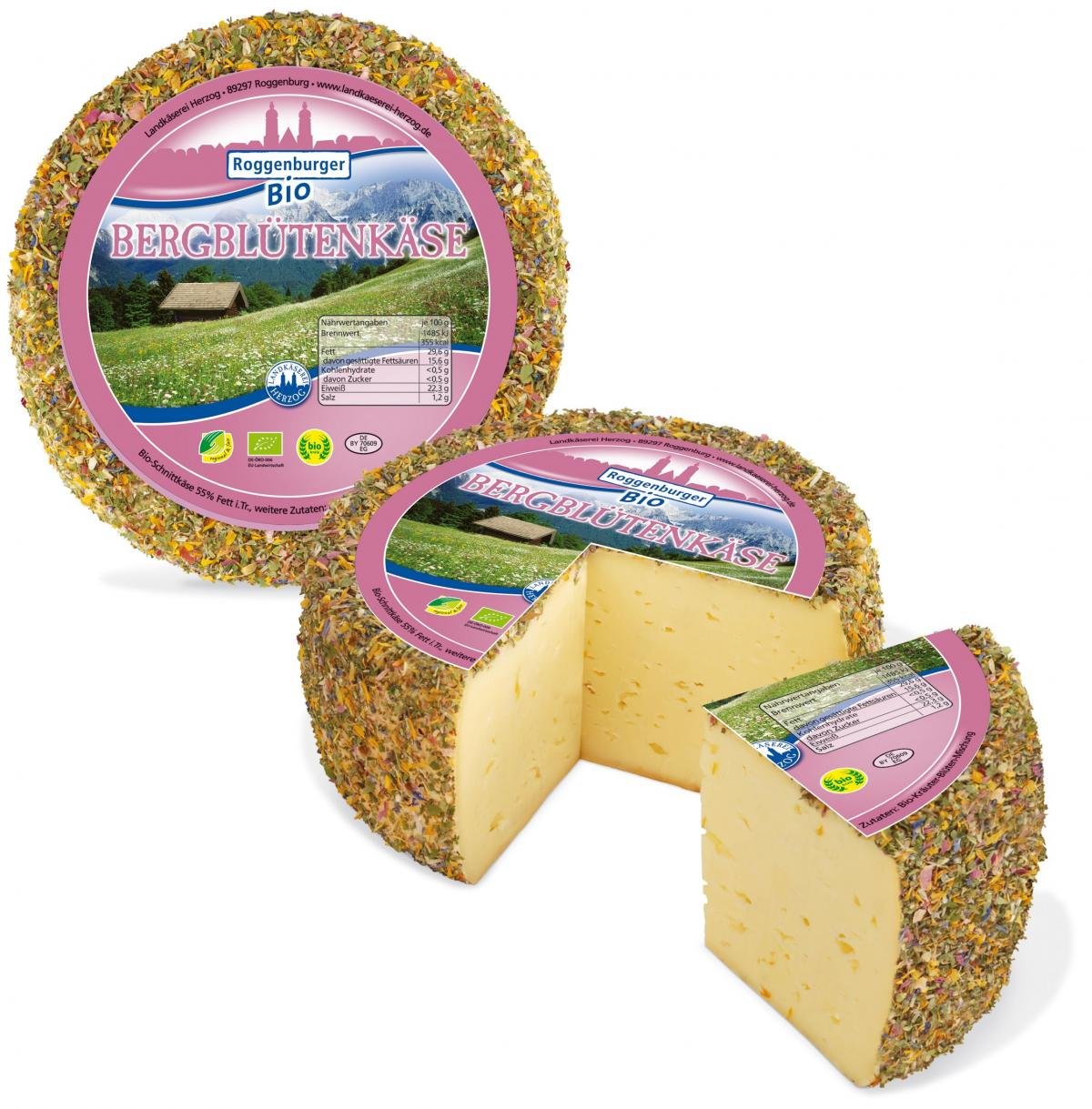 Bergblütenkäse Fett i. Tr. 55% | Schnittkäse | Käse | Kühlschrank ...