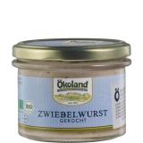 Zwiebelwurst gekocht  im Glas