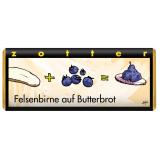 Zotter Schokolade, Felsenbirne auf Butterbrot, 70g