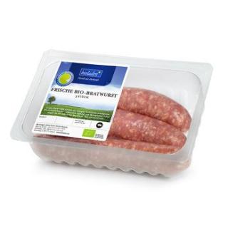 b*Frische Bratwurst vom Schwein