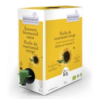 Sonnenblumenöl nativ Box 3Liter
