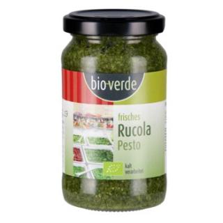 Pesto Rucola frisch, im Glas