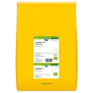 Liebstöckel geschnitten und getrocknet