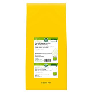 Gartenkräuter geschnitten getrocknet