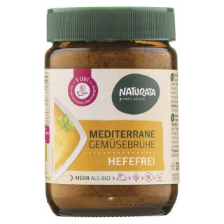 Gemüsebrühe mediterran hefefrei