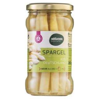 Spargel weiß im Glas 280g