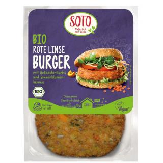 Gemüse-Burger rote Linse 2x80g