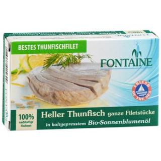 Heller Thunfisch in Bio-Sonnenblumenöl