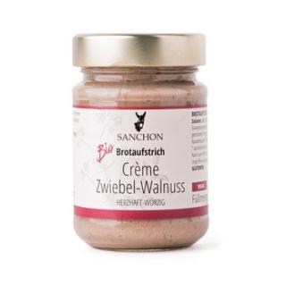 Brotaufstrich Créme Zwiebel Walnuss, Sanchon
