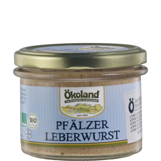 Pfälzer-Leberwurst Gourmet Glas