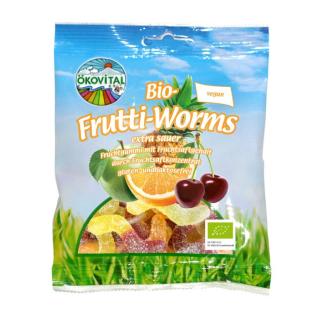 Frutti-Worms, ohne Gelatine