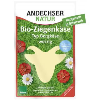 Ziegen Bergkäse in Scheiben