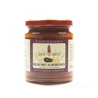 Tomatensugo mit Auberginen