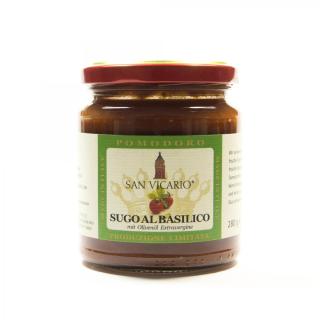 Tomatensugo mit Basilikum
