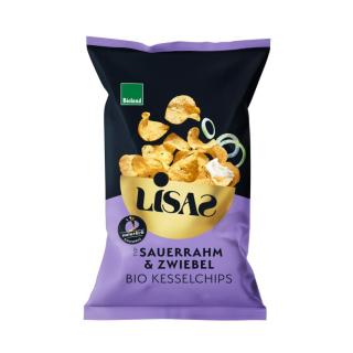 Sauerrahm Zwiebel Kesselchips