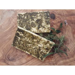 Schafkäse Kräuter, ca.120g, N 50%  handgeschöpft