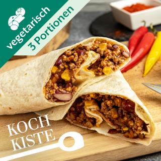 Chili-sin-Carne-Wrap