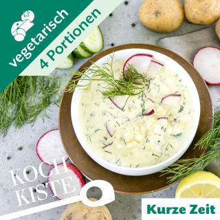 Okroschka - kalte Joghurtsuppe