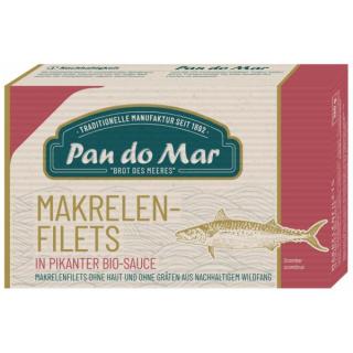 Makrelenfilet in pikanter Sauce