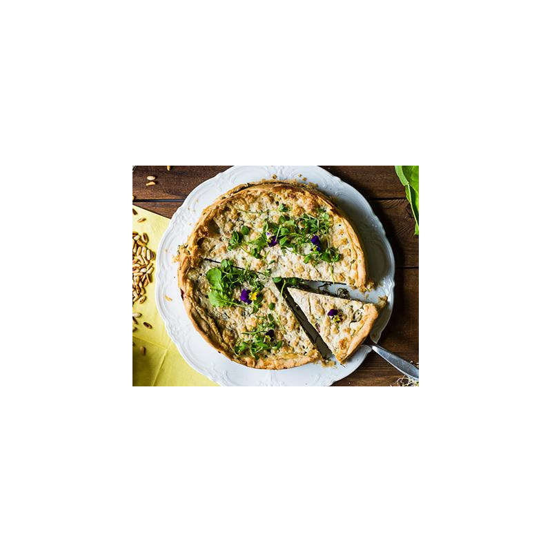Wildkräuter-Quiche