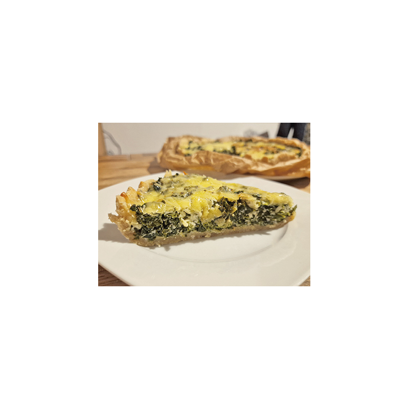Grünkohl-Quiche