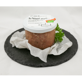 Mettwurst 220g im Glas