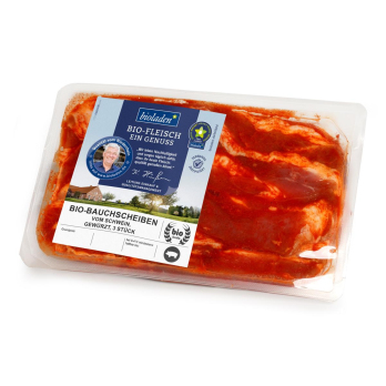 b*Bauchscheiben vom Schwein, gewürzt