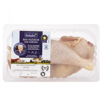 b*Hähnchenkeulen