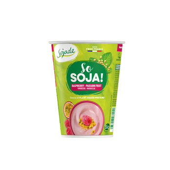 Sojade Joghurt Himbeere Maracuja