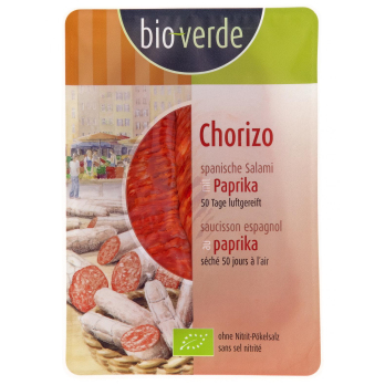 Chorizo-Papr-Salami Aufschnitt