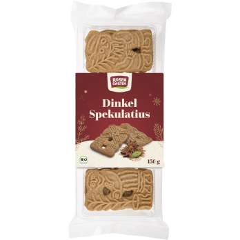 Dinkel Spekulatius im Tray