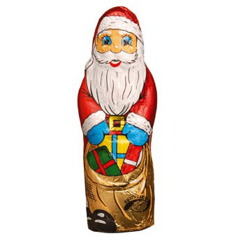 Nikolaus Vollmilch in Staniol  50g