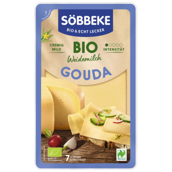 Gouda in Scheiben