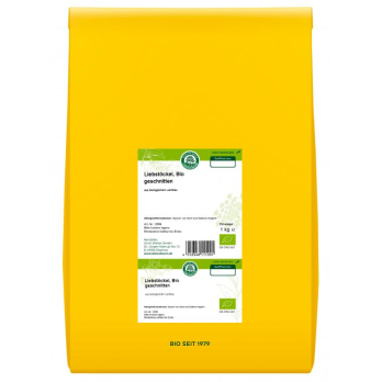 Liebstöckel geschnitten und getrocknet